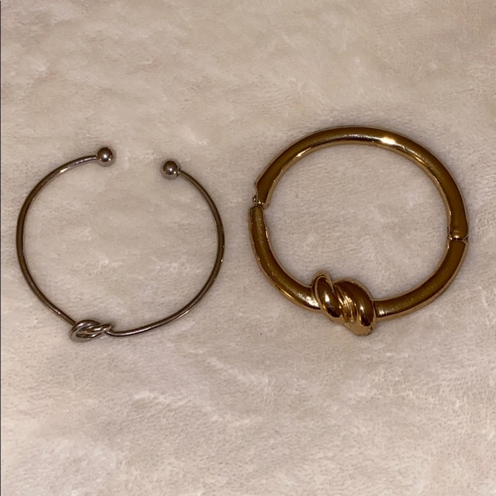 Knot Metal Bracelets - bundle 2